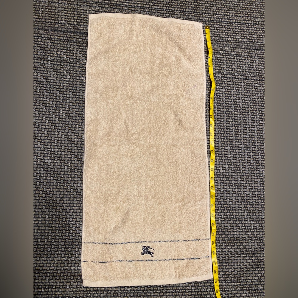 NEW🔥 BURBERRY NOVA CHECK 🐎 Cotton Hand Towel SET🎁💯% Cotton/Camel🔥NWT🎁 - Picture 6 of 16
